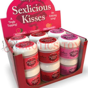 Código: 1237 Sexlicious Kisses Display - Asst. Display of 12