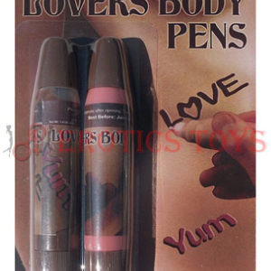 Código: 1244 Lovers Body Pen Set - Chocolate & Strawberry