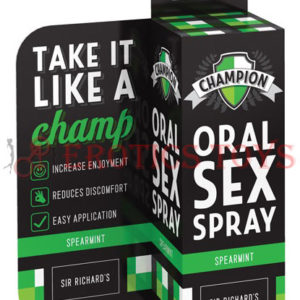 Código: 1257 Sir Richard's Champion Oral Sex Spray - Spearmint 1 fl. Oz