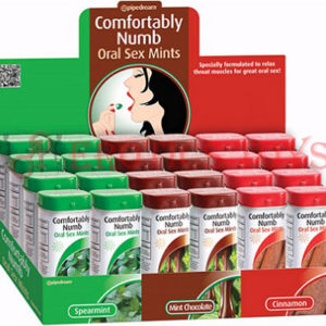 Código: 1267 Comfortably Numb Mints - Asst. Flavors Display of 24