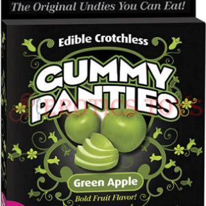Código: 1274 Edible Crotchless Gummy Panty - Apple For Her