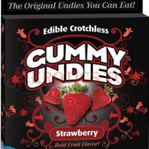 Código: 1281 Edible Male Gummy Undies - Strawberry For Him