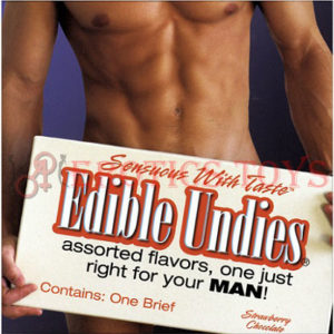 Código: 1286 Mens Edible Undies - Strawberry/Chocolate