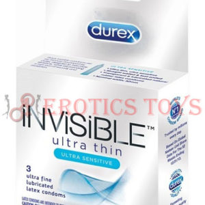 Código: 1318 Durex Invisible Ulta Thin Condom - Box of 3