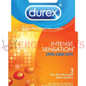 Código: 1323 Durex Intense Sensation Condom - Box of 3