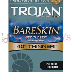 Código: 1325 Trojan Bare Skin Condoms - Box of 10