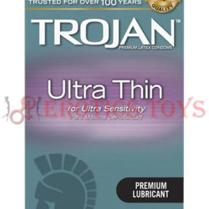 Código: 1337 Trojan Ultra Thin Condoms - Box of 12