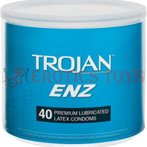 Código: 1340 Trojan Enz Lubricated Condom - Display of 40