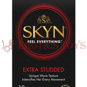 Código: 1305 Lifestyles SKYN's Extra Studded Condom - Box of 10