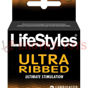Código: 1353 Lifestyles Ultra Ribbed - Box of 3