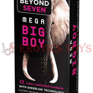 Código: 1365 Beyond Seven Mega Big Boy Condom - Pack of 12