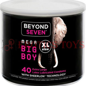 Código: 1366 Mega Big Boy Condom Display - Bowl of 40