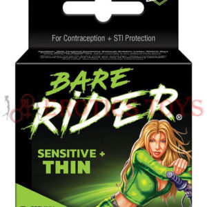 Código: 1369 Bare Rider Thin Condom Pack - Pack of 3