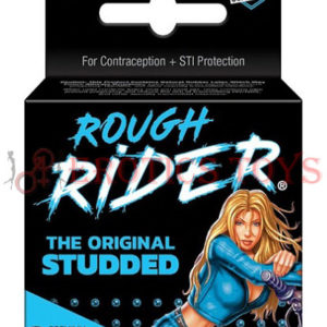 Código: 1373 Rough Rider Studded Condom Pack - Pack of 3