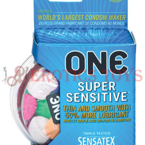 Código: 1384 One Super Sensitive Condoms - Box of 3