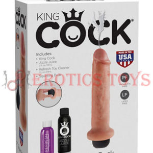 Código: 1655 King Cock 7" Squirting Cock - Flesh