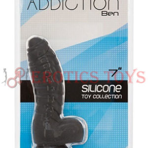 Código: 1666 Addiction Ben 7" Dildo - Black