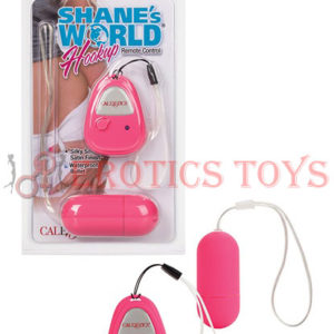 Código: 5486 Shane's World Hookup Remote Control Waterproof Bullet- Pink