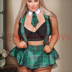 Código: 1760 Play Slither in Your DM's School Girl Green Plaid