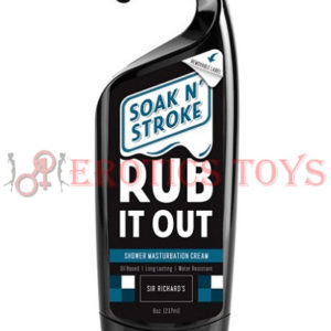 Código: 3335 Sir Richard's Soak N' Stroke Rub It Out Shower Masturbation Cream - 8 oz.