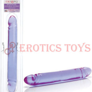 Código:	1826	Reflective Gel Smooth Double Dong - 12" Lavender