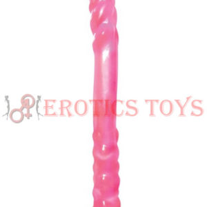 Código:	1834	Basix Rubber Works 16" Double Dong - Pink