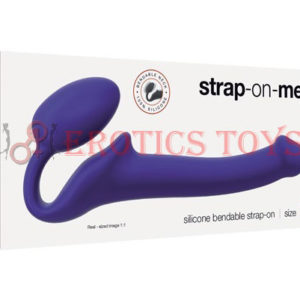 Código:	1876	Strap On Me Silicone Bendable Strapless Strap On Small - Purple
