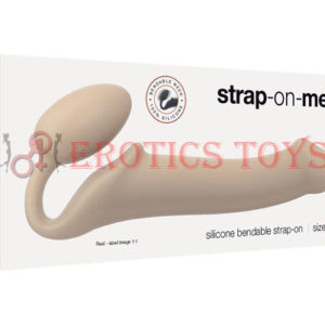 Código:	1877	Strap On Me Silicone Bendable Strapless Strap On Large - Flesh
