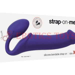 Código:	1882	Strap On Me Silicone Bendable Strapless Strap On Xlarge - Purple