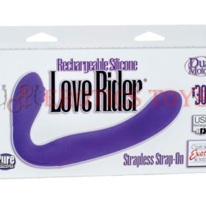 Código:	1883	Love Rider Rechargeable Strapless Strap On - Purple