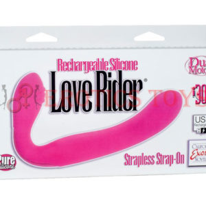 Código:	1884	Love Rider Rechargeable Strapless Strap On - Pink