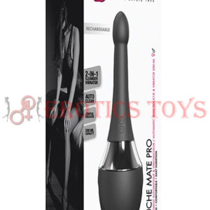 Código:	1937 Dorcel Vibrating Douche Mate Pro - Black/Silver