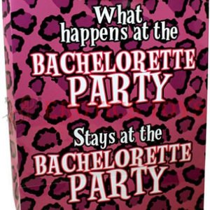 Código:	2132	What Happens at the Bachelorette Party Gift Bag