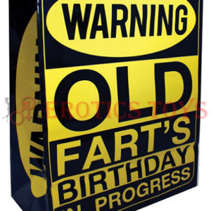 Código:	2145	Warning Old Fart's Birthday in Progress Gift Bag