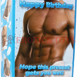 Código:	2151	Happy Birthday Man Wearing a Towel....Hope This Present Gets You Wet Gift Bag