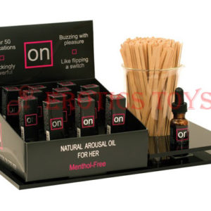 Código:	2247	ON Natural Arousal Oil For Her Display w/Testers of Clitoral Stimulating Gel