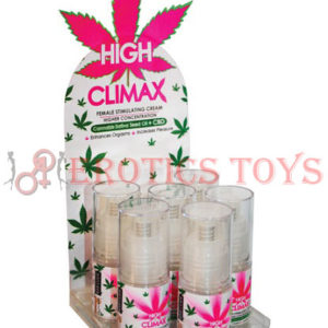 Código:	2209	High Climax Female Stimulant w/Hemp Seed Oil - .5 oz Display of 6