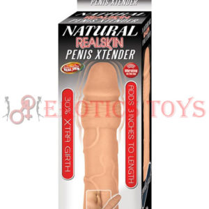 Código:	2324	Natural Realskin Penis Extender - Flesh