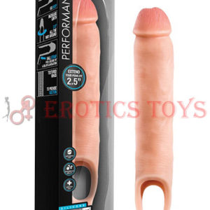 Código:	2353	Blush Performance Plus 11.5" Silicone Cock Sheath Penis Extender - Flesh