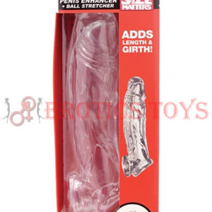 Código:	2365	Size Matters Realistic Penis Enhancer and Ball Stretcher - Clear
