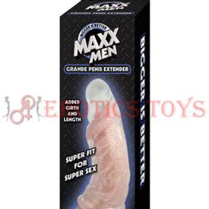 Código:	2366	Maxx Men Grand Penis Sleeve - Clear