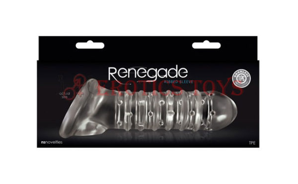 Código:	2380	Renegade Ribbed Sleeve - Clear