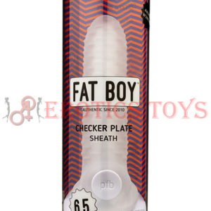Código:	2394	Perfect Fit Fat Boy 6.5" Checker Plate Sheath - Clear
