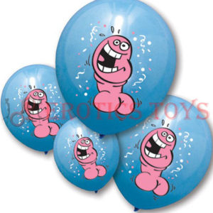 Código:	2454	Bachelorette Pecker Balloons - Pack of 6