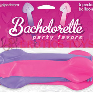 Código:	2461	Bachelorette Party Favors Pecker Balloons - Pack of 6