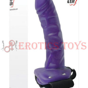 Código:	2529	Adam & Eve Universal Hollow Strap On - Purple