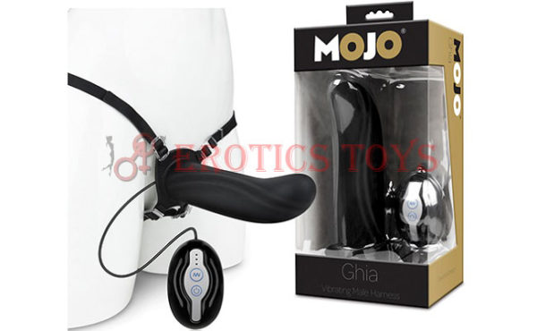 Código:	2554	Mojo Ghia Vibrating Male Harness - Black