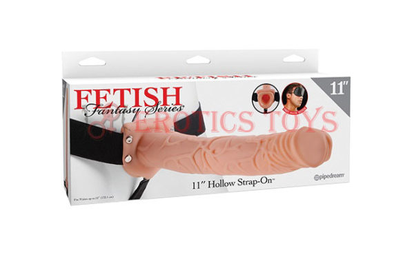 Código:	2583	Fetish Fantasy Series 11" Hollow Strap On - Flesh