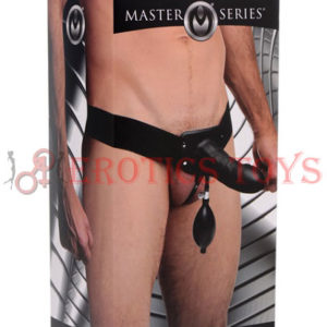 Código:	2584	Master Series Pumper Inflatable Hollow Strap On