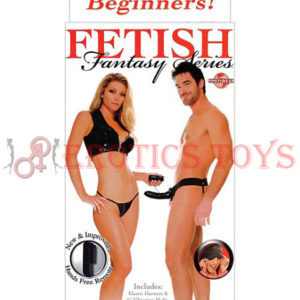 Código:	2589	Fetish Fantasy Series for Him or Her Vibrating Hollow Strap On - Black